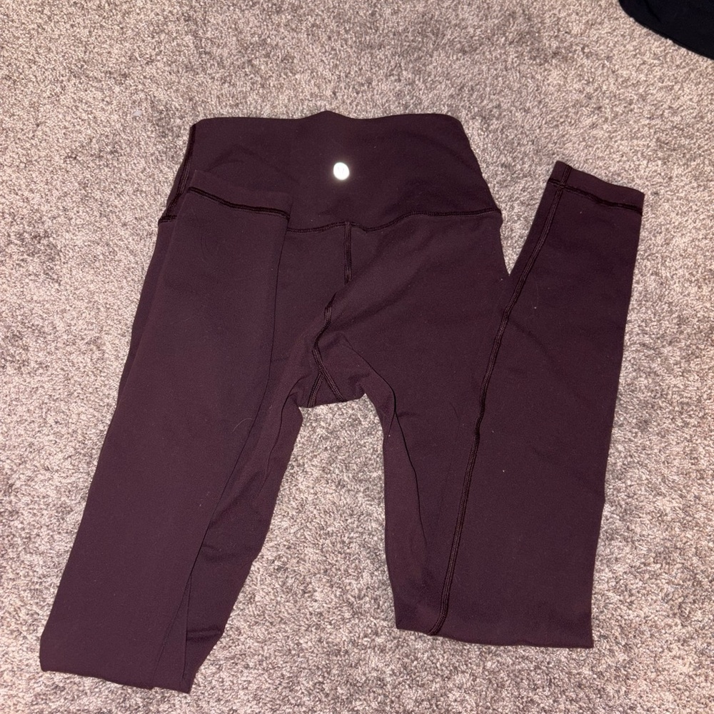 lululemon athletica Dark Purple Leggings